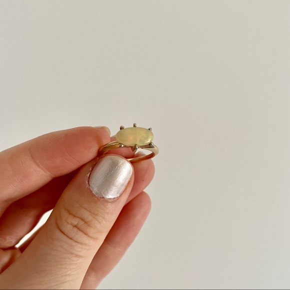 ✨OPAL RING on 14k Gold Band, In EXQUISITE Condition, Vintage - Picture 11 of 15